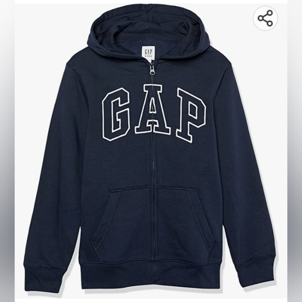 Gap Kids Blue Logo Hoodie